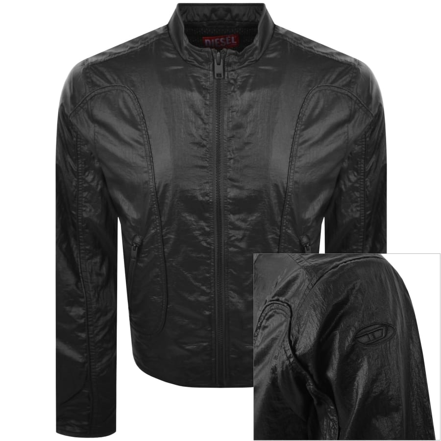 Diesel J Clays Jacket Black | Mainline Menswear x